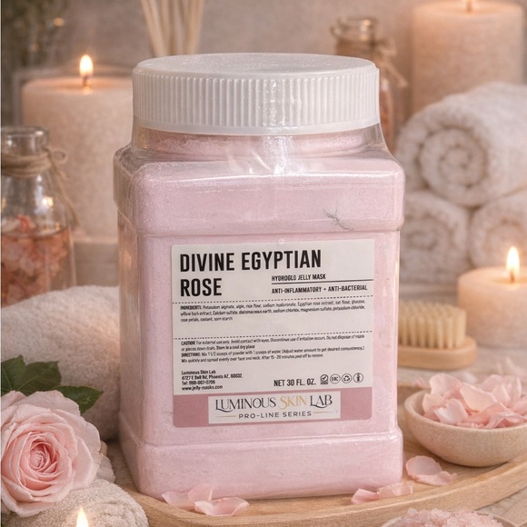 Luminous Skin Lab Other - LUMINOUS SKIN LAB Divine Egyptian Rose Hydrojelly Mask Powder 30oz Spa Facial